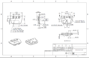 engineering drawing components and tips