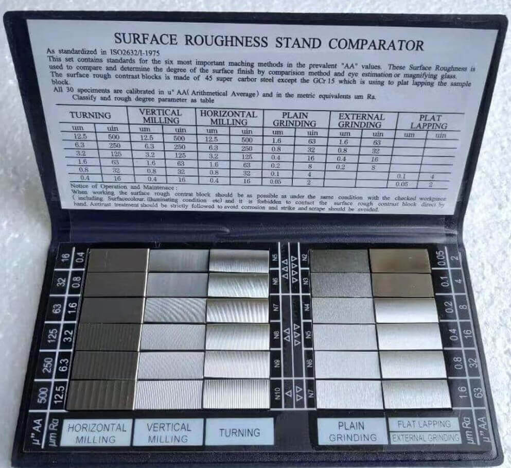surface roughness comparator 1