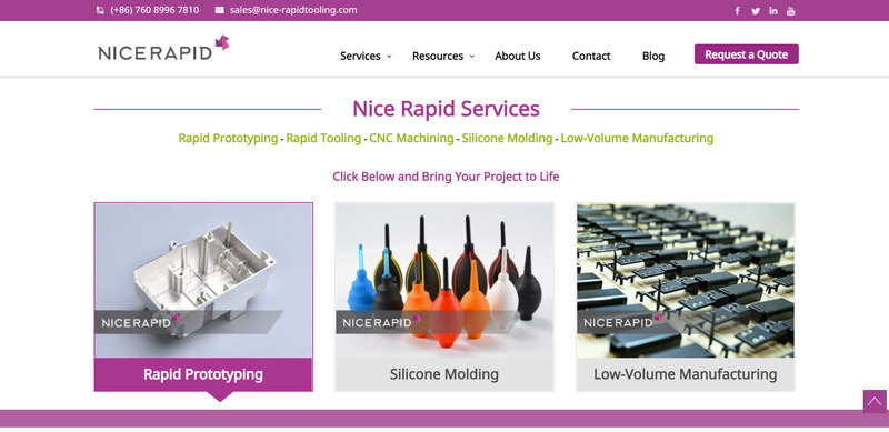 nice rapid tooling manufacturing ltd