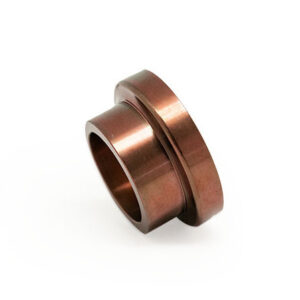 precision custom lathe copper part