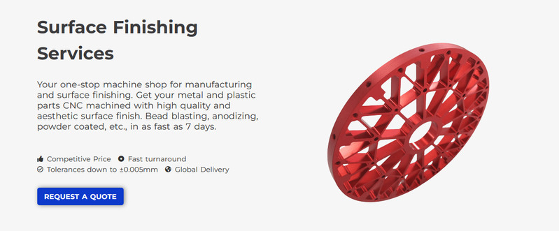 at machining finishing service