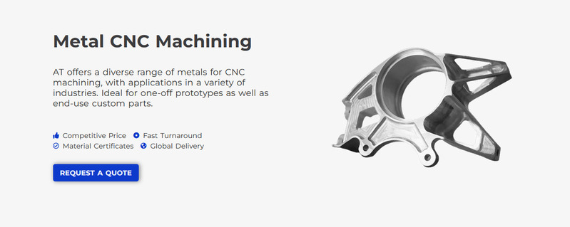 at machining metal cnc machining service