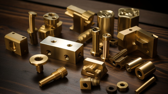 brass custom cnc parts