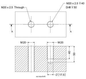 The Engineer's Guide To Blind Holes In Machining | AT-Machining