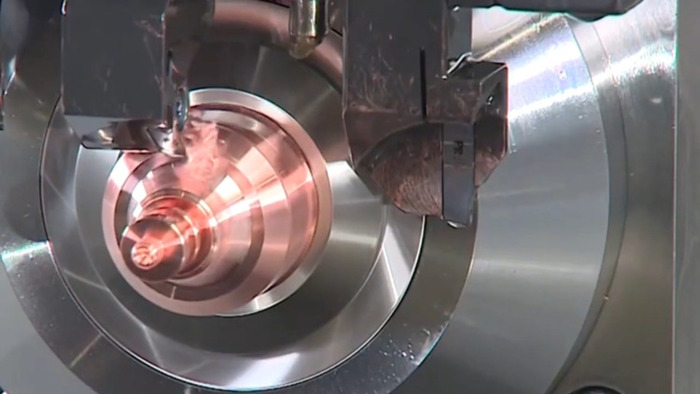 swiss machining copper