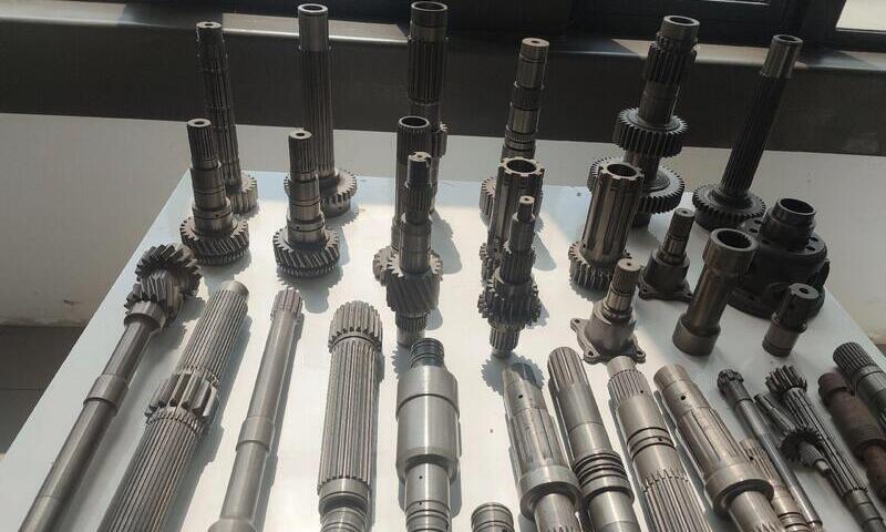types machined splined shafts