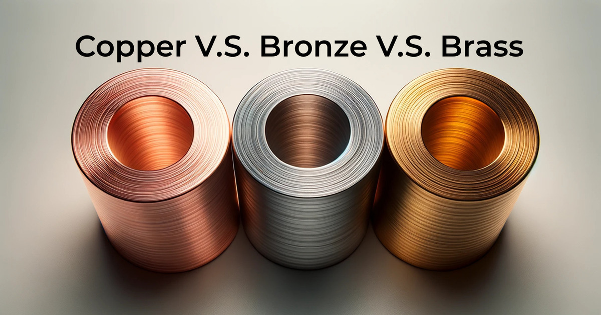 Bronze vs. Brass vs. Copper: Exploring Their Differences