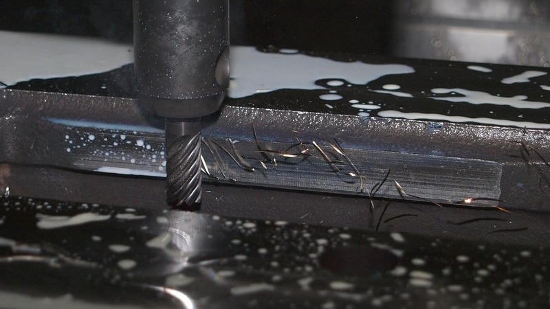 steel milling machining