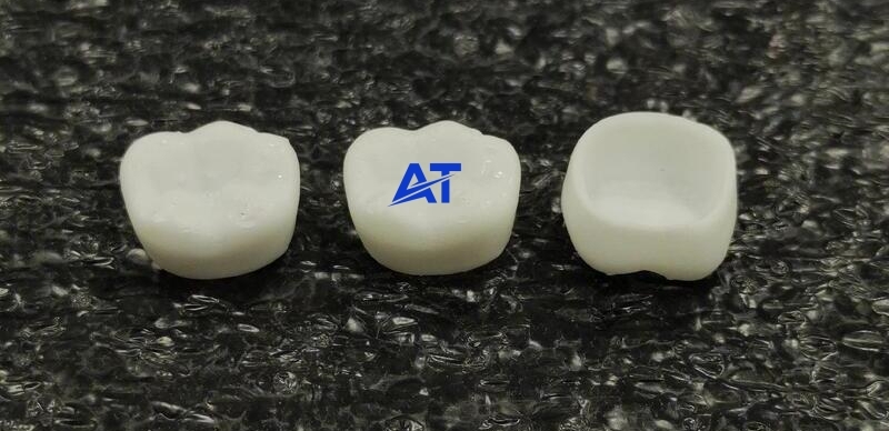 zirconia (zro₂) ceramic 3d printed tooth