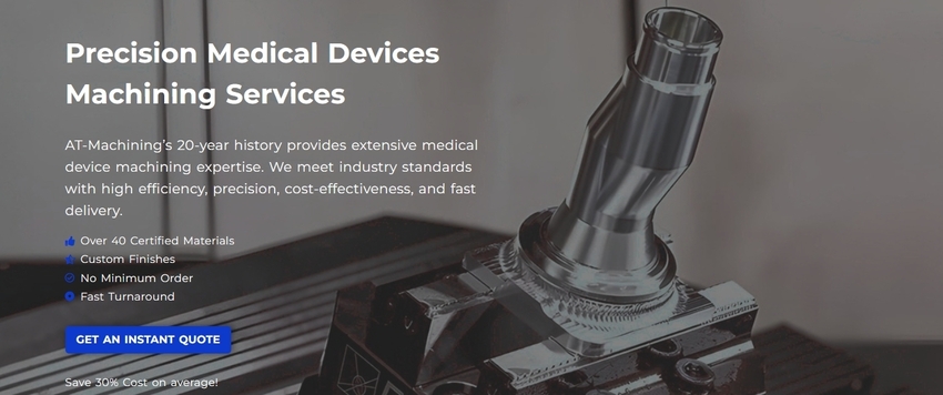 precision medical devices machining services