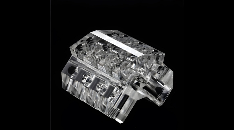 precision machining acrylic part