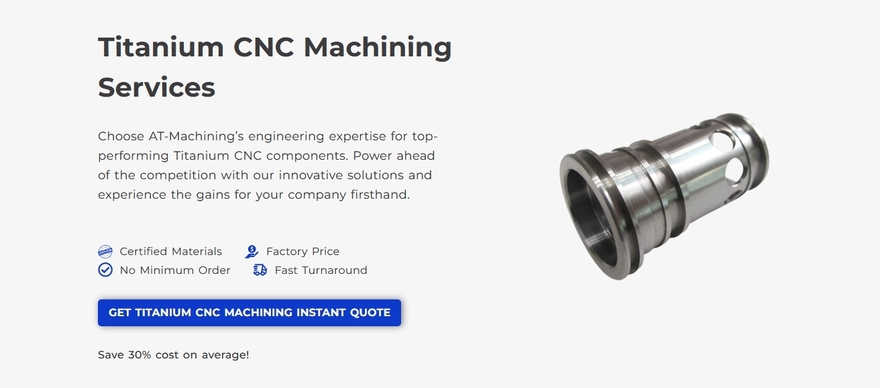 titanium cnc machining and surface finishing services 