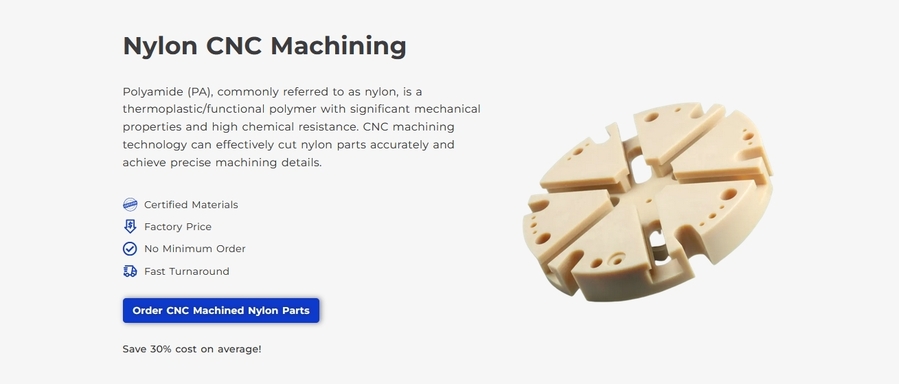 nylon cnc machining services