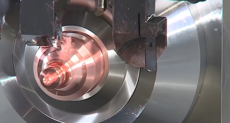 swiss machining copper